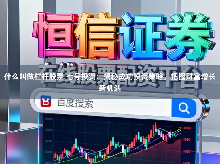什么叫做杠杆股票 七号投资:揭秘成功投资策略,把握财富增长新机遇
