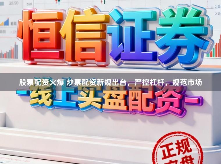 股票配资火爆 炒票配资新规出台，严控杠杆，规范市场