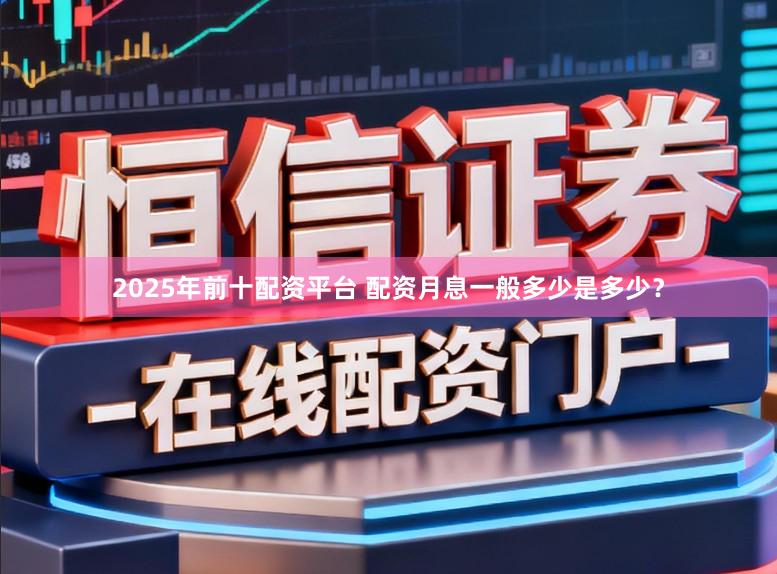 2025年前十配资平台 配资月息一般多少是多少？